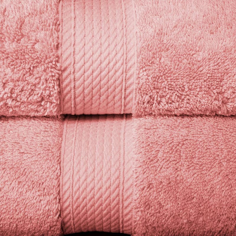 Superior Egyptian Cotton Pile Heavyweight Bath Towel Set of 2