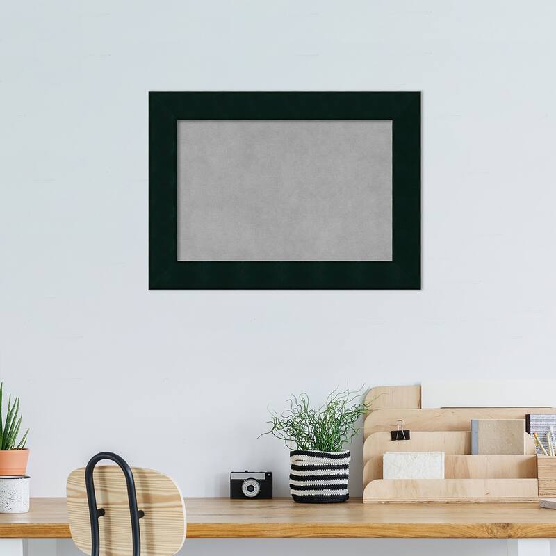 Amanti Art Tribeca Black Framed Magnetic Board