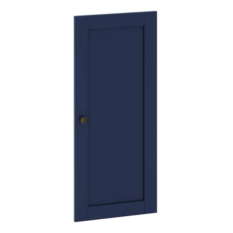 Palace Imports 100% Solid Wood Modular Shaker Door for Pantries, Sideboards, Bookcases, Bathroom Cabinets - Navy