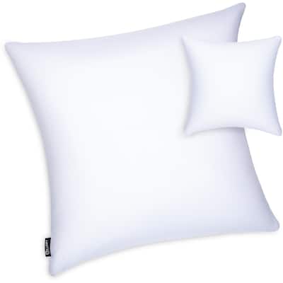 Microbead Stuffer Pillow Insert Sham Square Pillow Cushion for Extra Comfort & Support - Adjustable & Perfect Fit - 1 Pcs