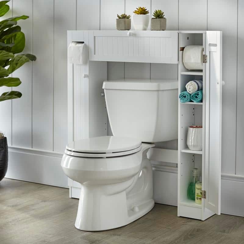 Simple Living Space Saver Bathroom Storage Cabinet