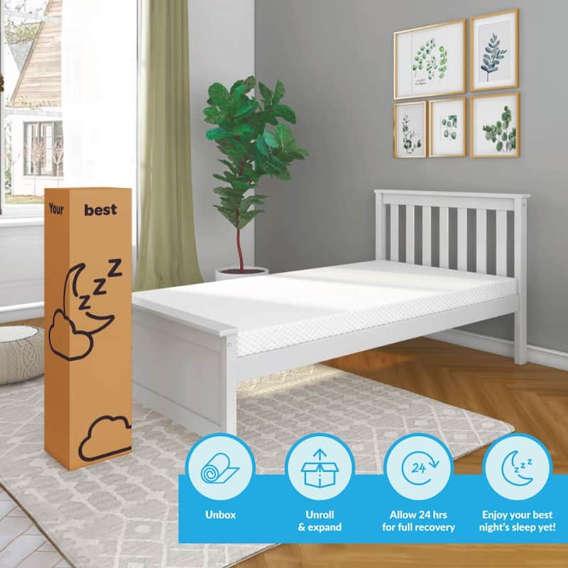 Max and Lily 5" Memory Foam Mattress Full