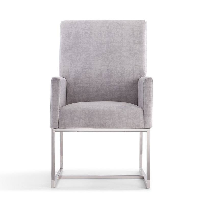 Element Blue Velvet Dining Armchair (Set of 2)