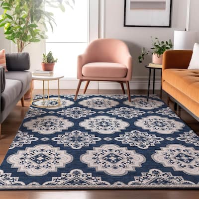 Premium Washable Super Soft Global Glam Mayfield Rug