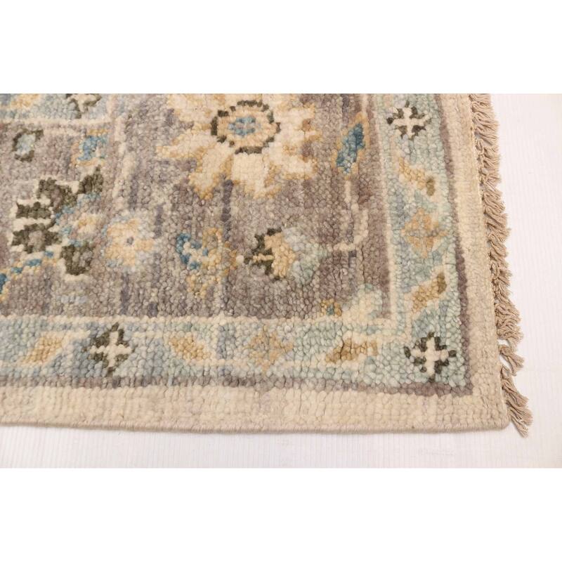 ECARPETGALLERY Hand-knotted Jules Serapi Cream Wool Rug - 7'9 x 9'11