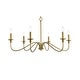 preview thumbnail 8 of 124, Rohan Collection 6-Light Chandelier