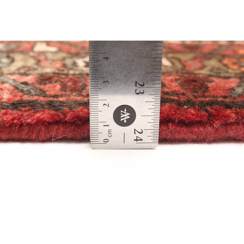 ECARPETGALLERY Hand-knotted Andelz Red Wool Rug - 3'3 x 5'7