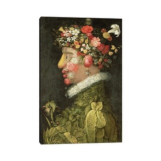 iCanvas "Spring" by Giuseppe Arcimboldo Canvas Print - Bed Bath ...
