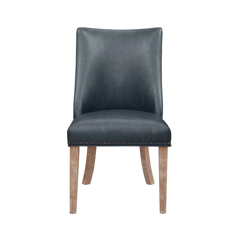 Allard Faux Leather Dining Chairs (Set of 2)