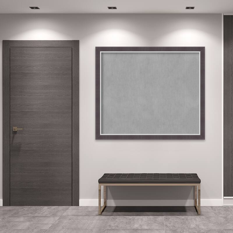 Amanti Art Ellie Brown Silver Framed