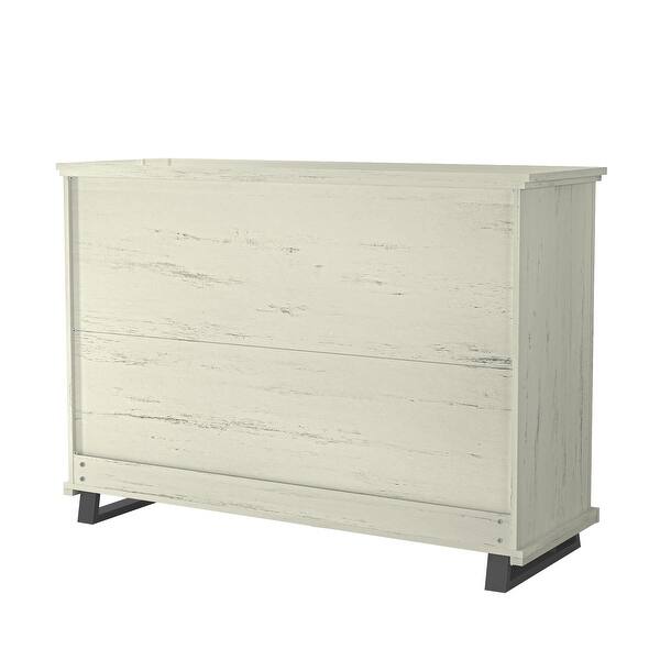 chinese dress ladies Benzara Dorie 52 Inch Tall Dresser Chest, 5 Drawers, Molded Trim, Ivory  White Wood