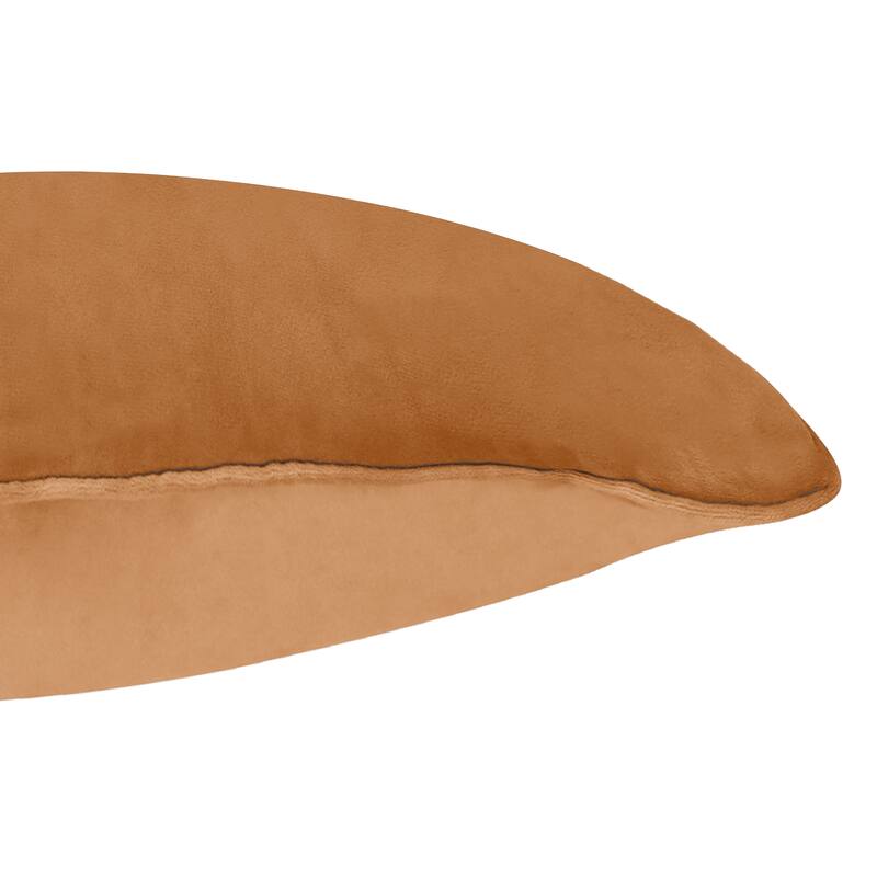 A1HC Velvet Throw Pillow Insert, Hypoallergenic Down Alternative Fill, Pack of 1