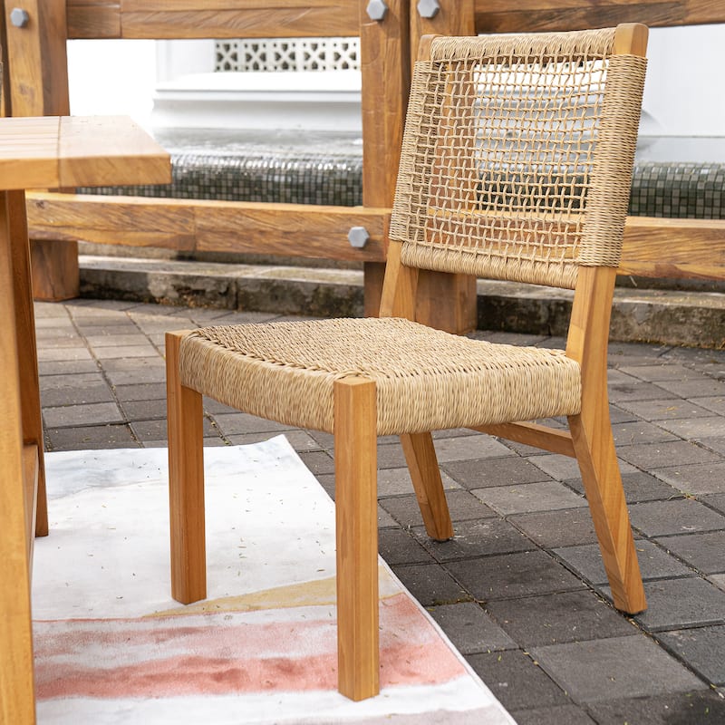 Cambridge Casual Sierra 7-Piece Teak Outdoor Dining Set