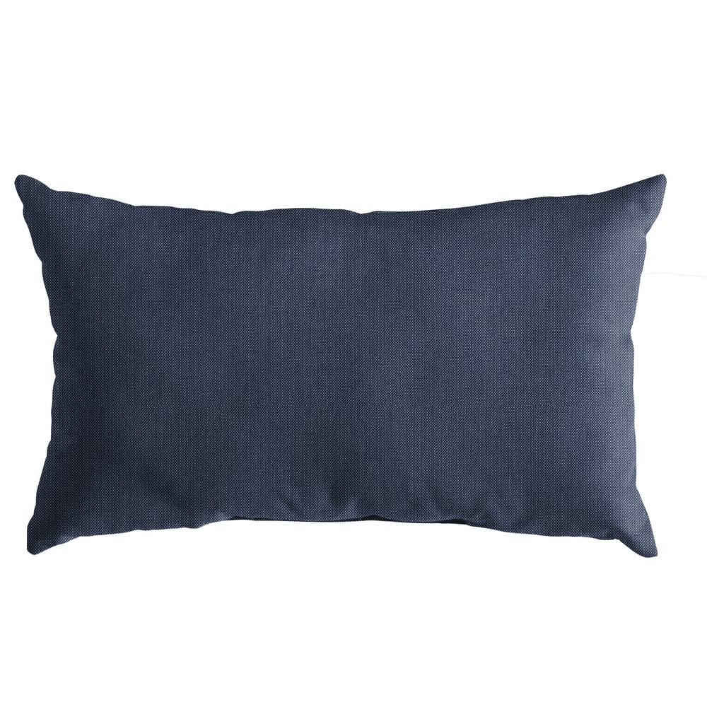 Sunbrella Canvas Indoor/Outdoor 12x24 Knife Edge Pillow (Single) - 12 in H x 24 in W x 6 in D