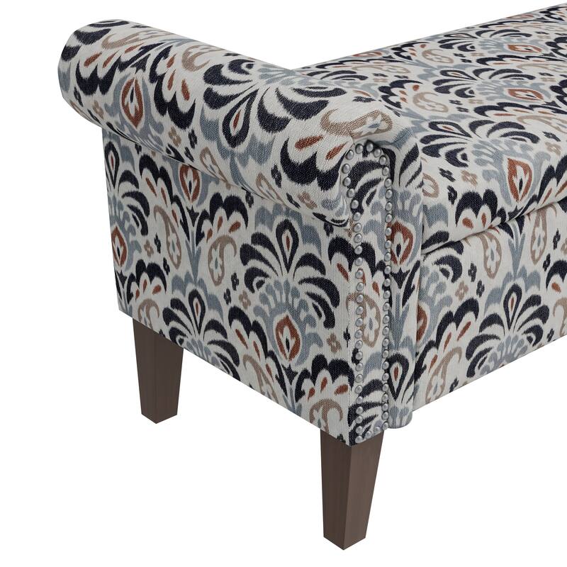 Conrad Storage Ottoman Comfortable choice, multiple functions, classic design, and cozy corners