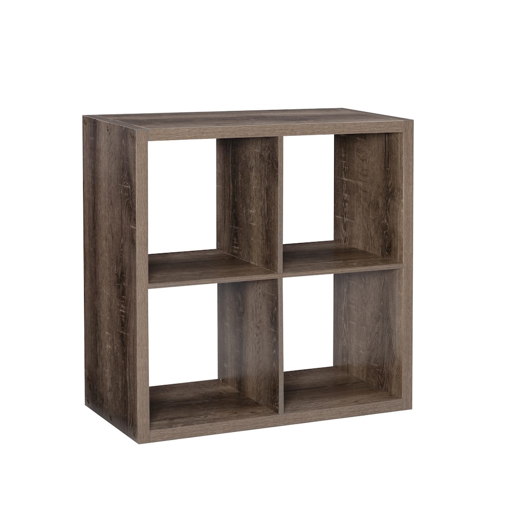 Four Cube Storage Cabinet - 30" - Gray