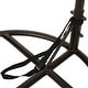 preview thumbnail 14 of 16, Christopher Knight Home - Sansa Outdoor/Indoor Wicker Hanging Basket Hammock Chair with Iron Stand & Water-Resistant Cushions