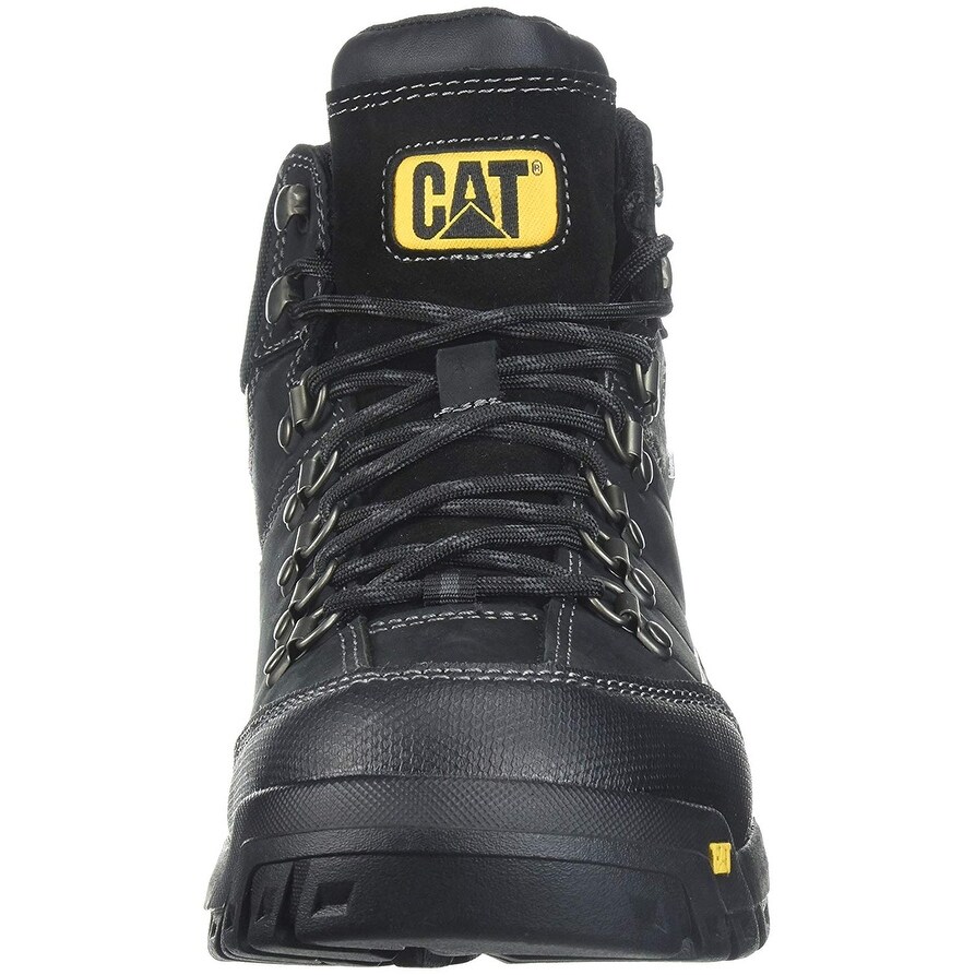 caterpillar men's threshold waterproof steel toe industrial boot