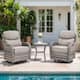 Option Grey Wicker / Beige Cusion