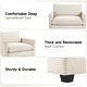 preview thumbnail 113 of 150, Corduroy Sectional Sofa with Removable Ottomans & Ultra-soft Cushions for Living Room & Bedroom