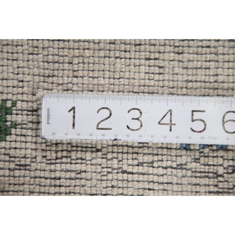 Striped Gabbeh Oriental Area Rug Handmade Wool Carpet - 2'6"x 4'11"