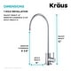 preview thumbnail 70 of 107, Kraus Purita Drinking Water Dispenser Beverage Kitchen Faucet