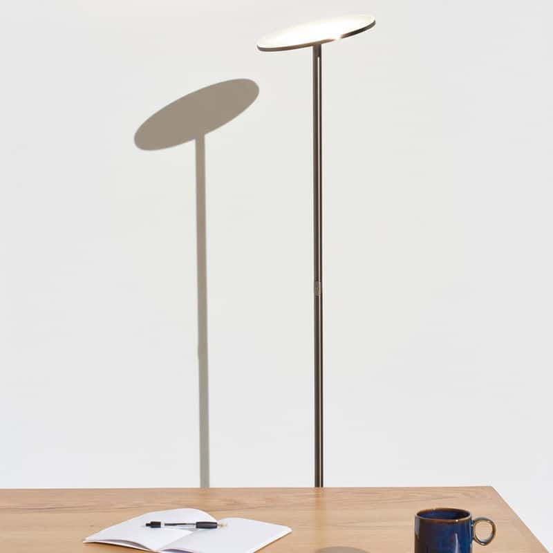 Brightech Sky 63 in. Industrial Dimmable LED Floor Lamp with Adjustable Head