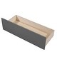 preview thumbnail 9 of 25, Twin Size House Bed with Two Drawers & Guardrail