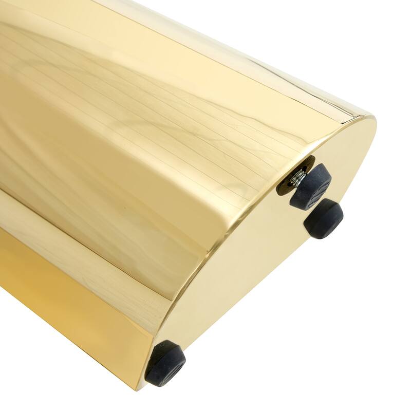 Modern Marble Texture Dining Table with 3 Adjustable Leveling Feet, Heat-Resistant Scratch-Resistan Surface