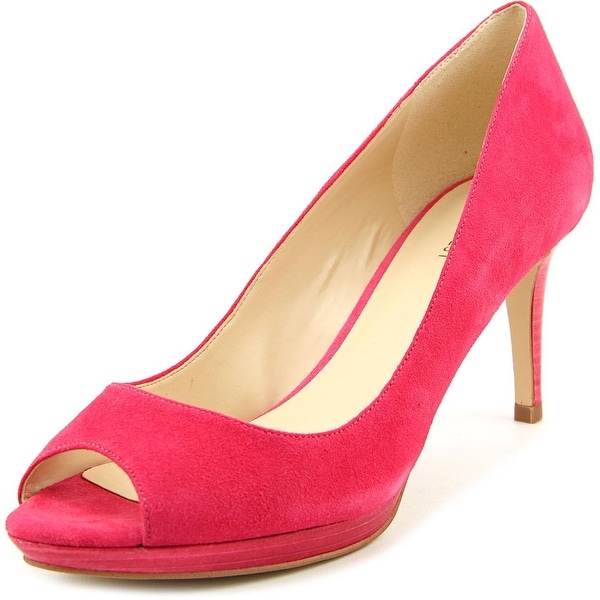 nine west pink heels