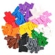 preview thumbnail 1 of 4, Strictly Briks Classic Flat Bricks Kit, 12 Colors, 144 Pieces, Compatible with Major Brick Brands