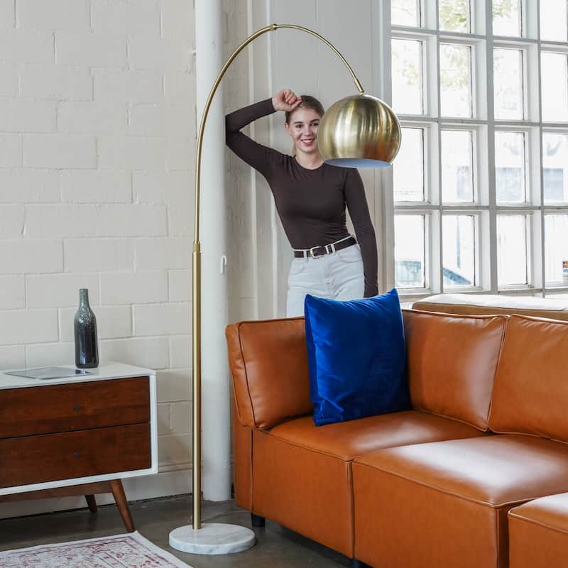 Velvet Radiance Globe Table Lamp