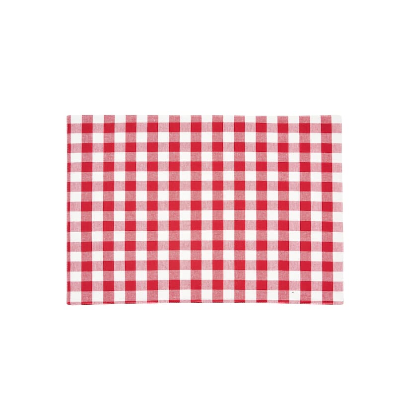 Ashford Red Placemat Set 6