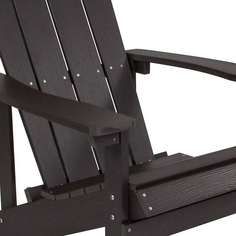 All-weather Poly Resin Wood Outdoor Adirondack Chair (Set of 4)