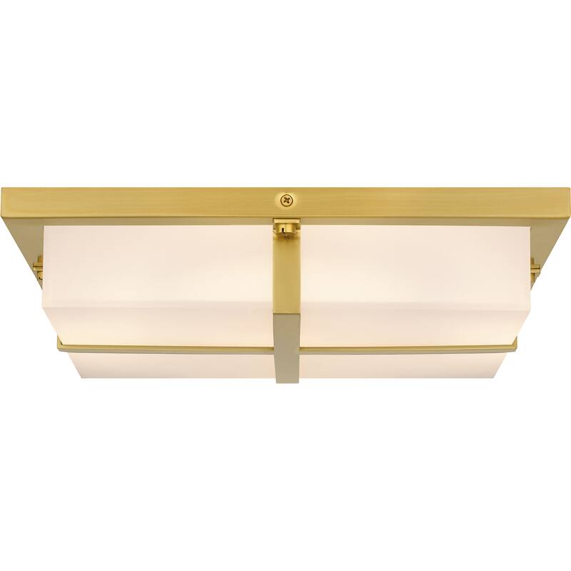 Armstrong Integrated LED Brushed Gold Flush Mount