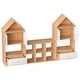 preview thumbnail 43 of 56, MVersatile Kids Bookshelf House Shape Toy Organizer for Bedroom Playroom