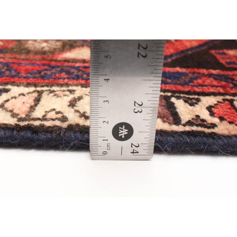 ECARPETGALLERY Hand-knotted Konya Anatolian Red Wool Rug - 3'1 x 9'7