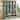 Wooden Hall Tree with Bench, 8 Hooks and Open Storage Compartments by GDFStudio