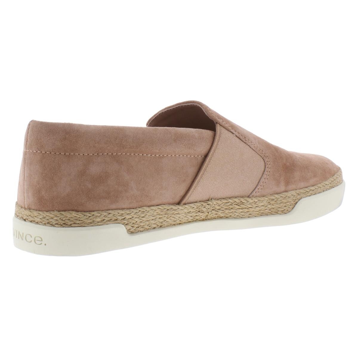 Shop Vince Womens Johan Casual Shoes Suede Slip On Overstock
