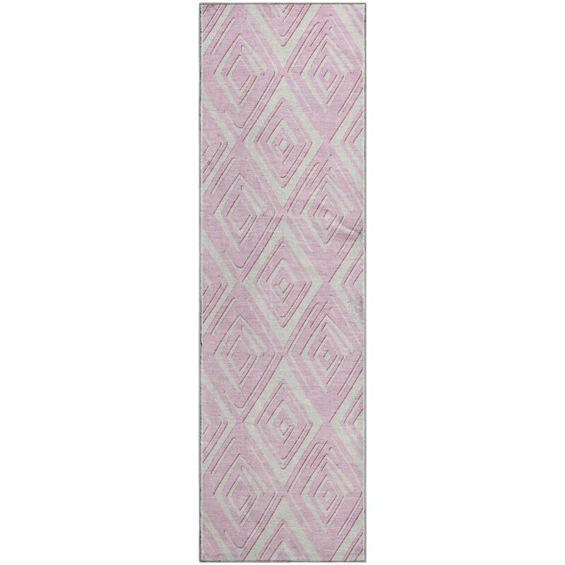 Premium Washable Super Soft Diamond Cascade Mayfield Rug