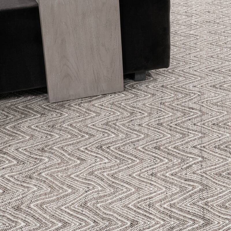 Ben Soleimani Ceyah Flatweave Wool and Linen Rug - 6' x 9' - Sand