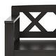 preview thumbnail 19 of 20, WYNDENHALL Halifax SOLID WOOD 36 inch Wide Transitional Small Entryway Storage Bench -  17"D x 36" W x 27.8"H