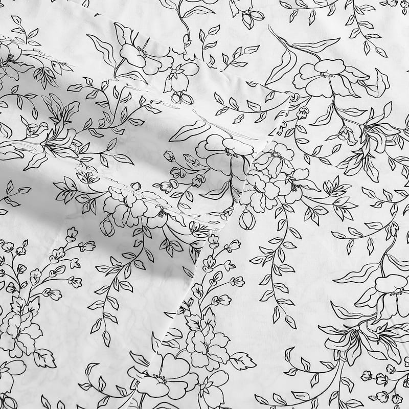 Stone Cottage Cotton Percale Printed Sheet Set