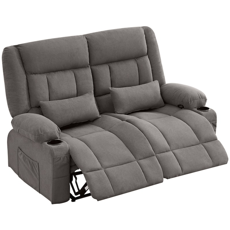Recliner Loveseat with Cup Holders for Living Room Love Seat