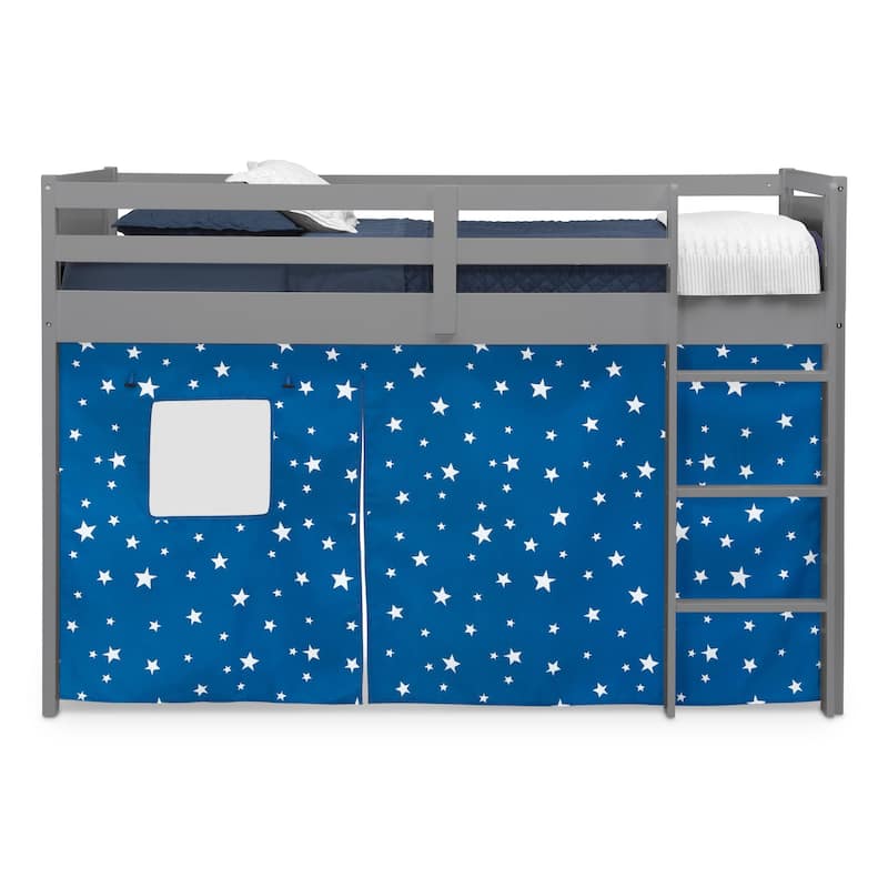 Loft Bed Tent - Curtain Set For Twin Loft Bed (Bed Sold Separately)