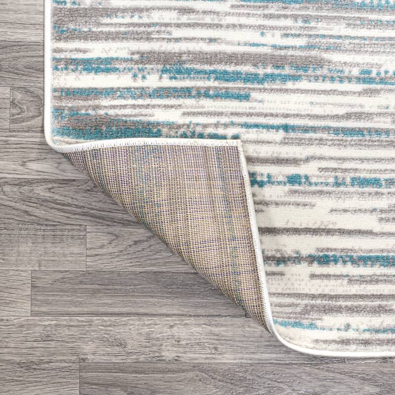 JONATHAN Y Madrid Modern Abstract Muted Flowers Area Rug