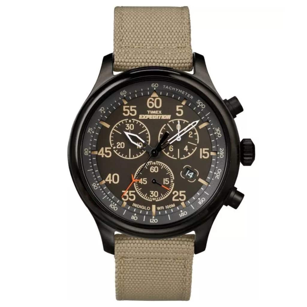 Timex Men's Expedition Black Dial Watch - TW4B10200 - One Size