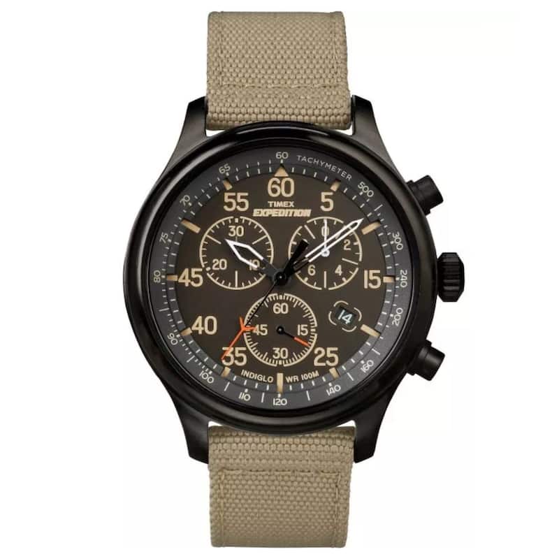 Timex Men's Expedition Black Dial Watch - TW4B10200 - One Size