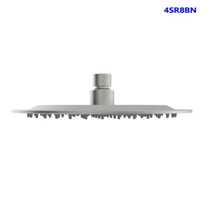 Topcraft Stainless Steel Round Rain Showerhead - 8*8