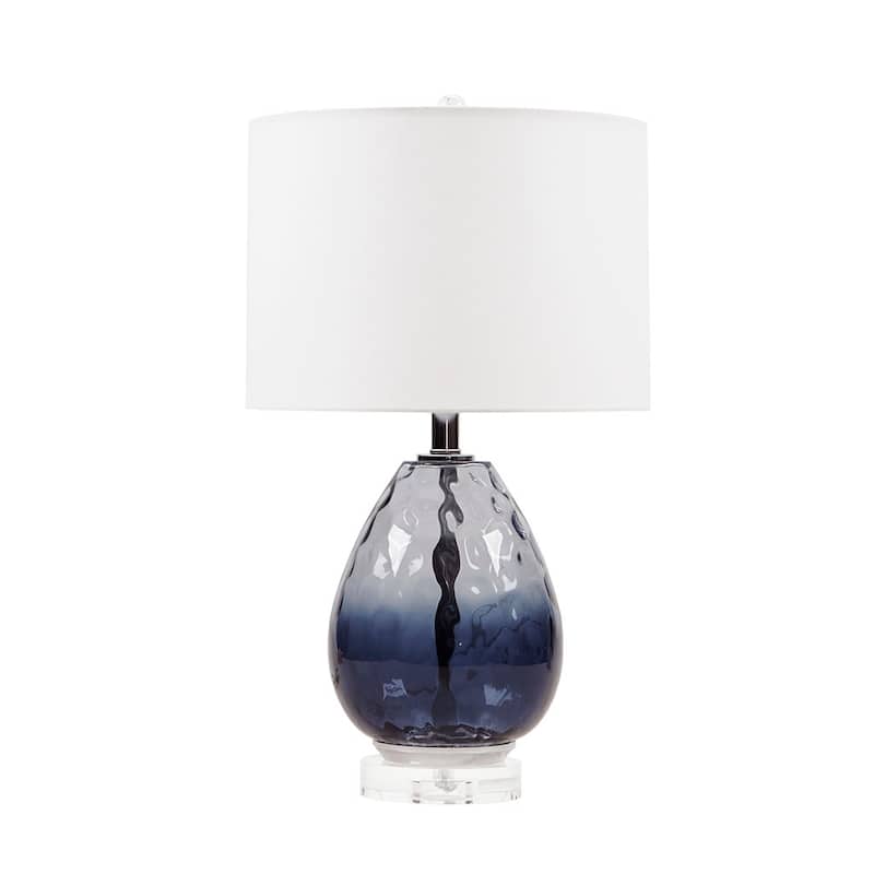 Elegant Glass Table Lamp for Living Room, Bedroom, and Dining Room Decor